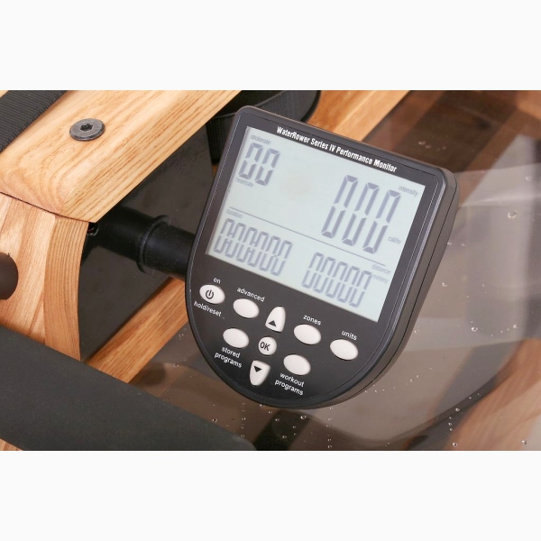 Irklavimo treniruoklis WaterRower Ash S4 Monitor LCD