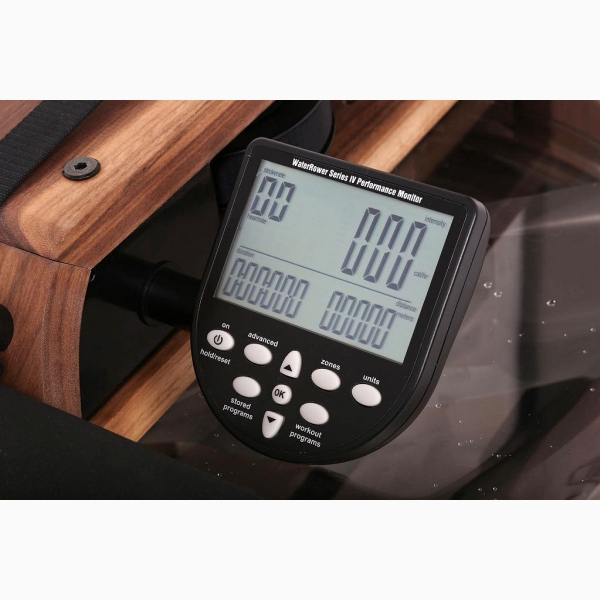 Irklavimo treniruoklis WaterRower Shadow S4 Monitor LCD